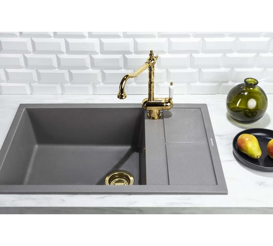 Мойка Omoikiri Sumi 78-LB-PL Tetogranit/платина NEW 4993724
