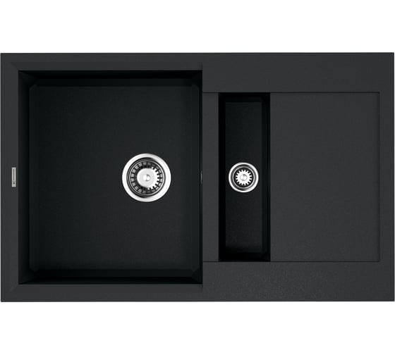 Кухонная мойка Omoikiri Sakaime 78-2-BL Tetogranit/черный 4993114
