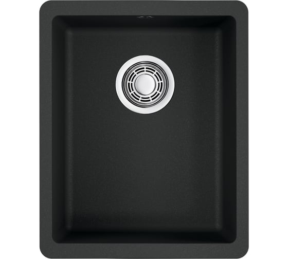 Кухонная мойка Omoikiri Kata 34-U-BL Artgranit/черный 4993382