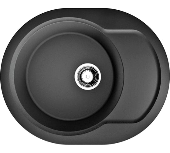 Кухонная мойка Omoikiri Manmaru 62-BL Artgranit/черный 4993355 1