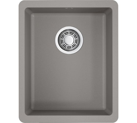 Кухонная мойка Omoikiri Kata 34-U-GR Artgranit/Leningrad Grey 4993383 1