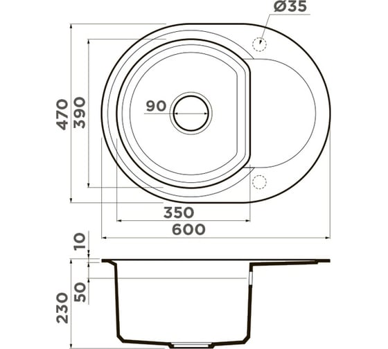 Кухонная мойка Omoikiri Sakaime 60E-DC Tetogranit/темный шоколад 4993205