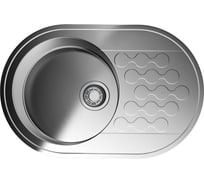 Кухонная мойка Omoikiri Kasumigaura 77-IN универсальная/нержавеющая сталь 4993728