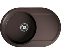 Кухонная мойка Omoikiri Manmaru 78-DC Artgranit/темный шоколад 4993361