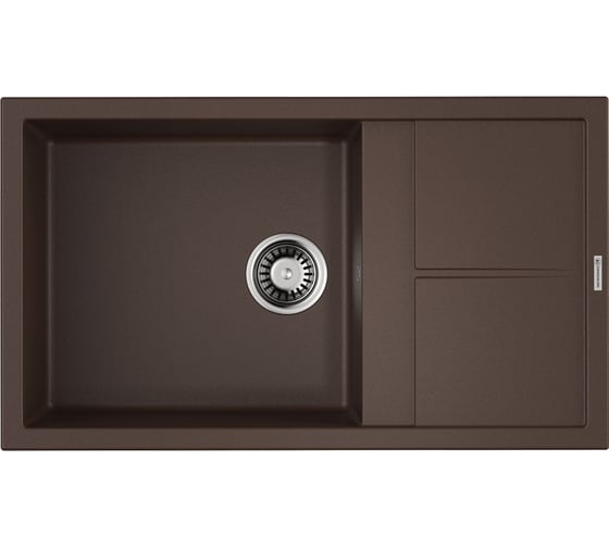 Кухонная мойка Omoikiri Sumi 86-DC Tetogranit/темный шоколад 4993650 1