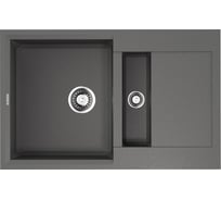 Мойка Omoikiri кухонная Sakaime 78-2-PL Tetogranit/платина 4993199