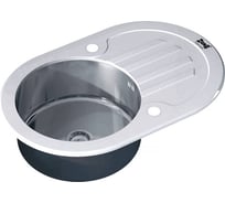 Кухонная мойка ZorG GL-7851-OV-WHITE