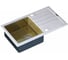 Кухонная мойка ZorG GL-7851-WHITE-BRONZE 1
