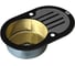 Кухонная мойка ZorG GL-7851-OV-BLACK-BRONZE 1