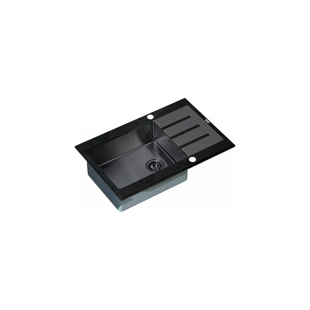 Кухонная мойка ZorG GL-7851-BLACK-GRAFIT - выгодная цена, отзывы ...