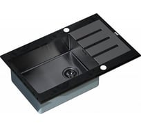 Кухонная мойка ZorG GL-7851-BLACK-GRAFIT
