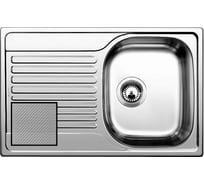 Мойка BLANCO TIPO 45 S Compact нержавеющая сталь, декор 513675