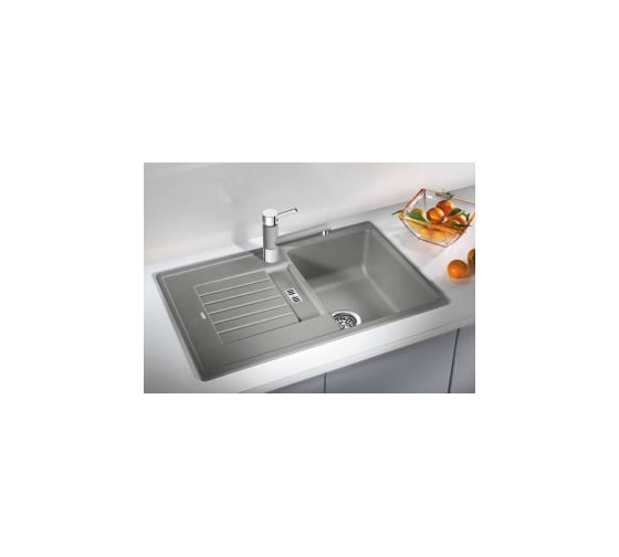 Мойка BLANCO ZIA 45S SILGRANIT белый 514726