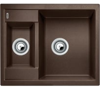 Мойка BLANCO METRA 6 SILGRANIT кофе, с клапаном автоматом 516162