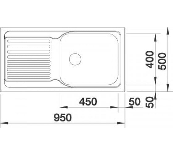 Мойка BLANCO TIPO XL 6 S нержавеющая сталь, полированная 511908