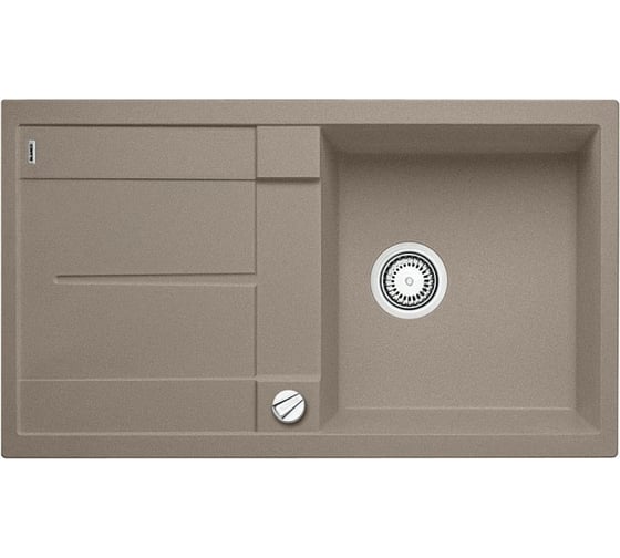 Мойка BLANCO METRA 5 S SILGRANIT серый беж, с клапаном автоматом 517348
