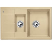 Мойка BLANCO METRA 6S Compact SILGRANIT шампань, с клапаном автоматом 513938
