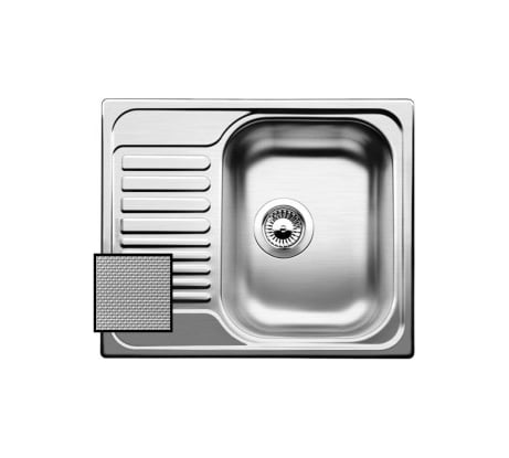 Мойка BLANCO TIPO 45 S Mini нержавеющая сталь, декор 516525
