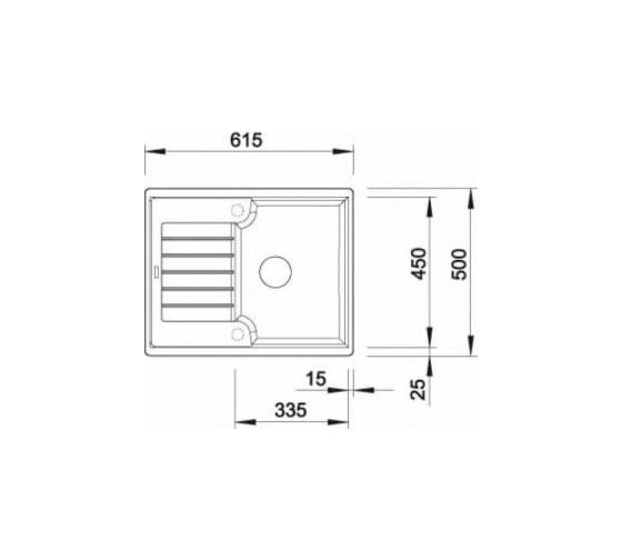 Мойка BLANCO ZIA 40S SILGRANIT белый 516922