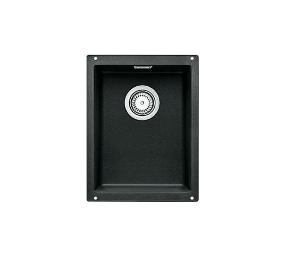 Мойка BLANCO SUBLINE 320 U SILGRANIT антрацит, с отводной арматурой InFino 523406 1