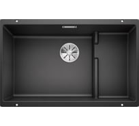 Мойка BLANCO SUBLINE 700 U Level SILGRANIT антрацит, с отводной арматурой InFino 523538