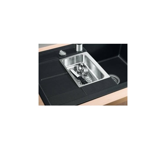 Мойка BLANCO METRA 6S Compact SILGRANIT алюметаллик, с клапаном автоматом 513553