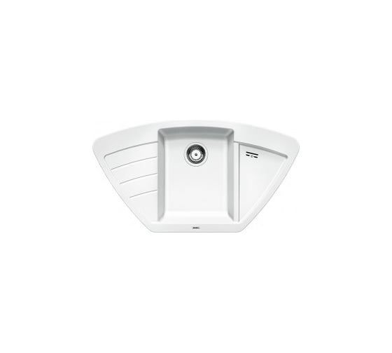 Мойка BLANCO ZIA 9 E Silgranit PuraDur белый 514758