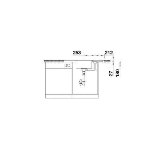 Мойка BLANCO ZIA 9 E Silgranit PuraDur белый 514758
