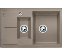 Мойка BLANCO METRA 6S Compact SILGRANIT серый беж, с клапаном автоматом 517353