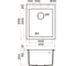 Кухонная мойка Omoikiri Bosen 41-BL Tetogranit/черный 4993141 2