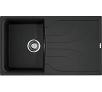 Мойка Omoikiri Yasugata 86-BL Tetogranit/черный 4993868