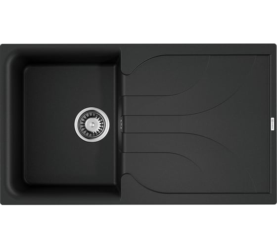 Мойка Omoikiri Yasugata 86-BL Tetogranit/черный 4993868