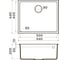 Кухонная мойка Omoikiri Bosen 54-U-DC Tetogranit/темный шоколад 4993232 2