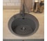 Кухонная кварцевая мойка Uperwood Quartz UPD-01_03, круглая, серая 3910202102 5