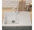 Кухонная кварцевая мойка Uperwood Quartz UPD-04_01, прямоугольная, белая 3910202112 5
