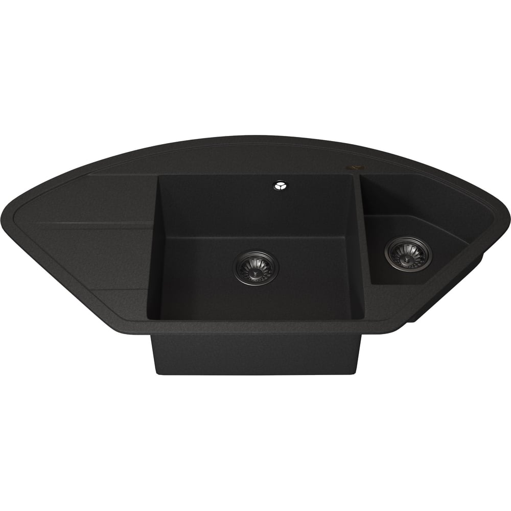 Кухонная кварцевая мойка Uperwood Quartz UPD-06_04, угловая ...