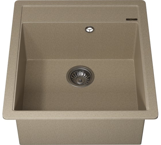 Кухонная кварцевая мойка Uperwood Quartz UPD-07_02, прямоугольная, бежевая 3910202125 1
