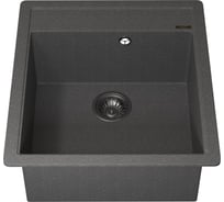 Кухонная кварцевая мойка Uperwood Quartz UPD-07_03, прямоугольная, серая 3910202126