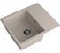 Мойка GranFest URBAN 258L 1 чаша+крыло, 580х490 мм GF-UR-258L песочный 2