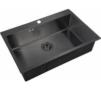 Кухонная мойка ZorG PVD 7551 GRAFIT
