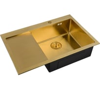 Кухонная мойка ZorG SZR-7851-R BRONZE