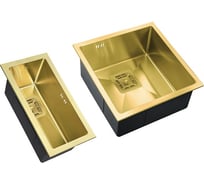 Кухонная мойка ZorG SZR-44G/2344G BRONZE