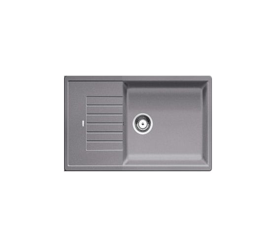 Мойка BLANCO ZIA XL 6S Compact Silgranit PuraDur алюметаллик, без клапана автомата 523275 1