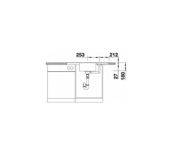 Мойка BLANCO ZIA 9 E Silgranit PuraDur шампань 514760