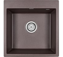 Кварцевая мойка Paulmark PRAKTISCH кофе, 510х520 PM105152-CO