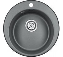 Гранитная мойка Paulmark GELEGEN 50 графит, D475 мм PM404800-DG