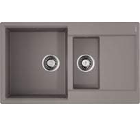 Мойка Omoikiri Daisen 86-2-GR Artgranit/Leningrad grey 4993475