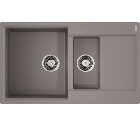 Мойка Omoikiri Daisen 86-2-GR Artgranit/Leningrad grey 4993475 1