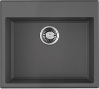 Мойка Omoikiri Tedori 57-PL Tetogranit/платина 4993987