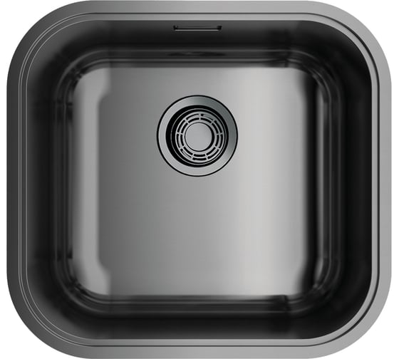 Кухонная мойка Omoikiri Omi 44-U/IF-GM нержавеющая сталь/вороненая сталь 4993191